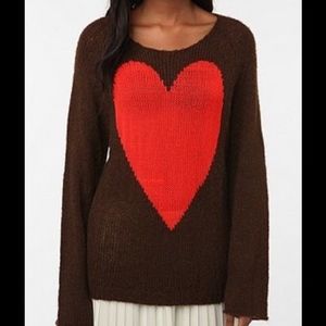 WILDFOX PENNYLANE SWEATER.. BLANCA JAGGER.. MED